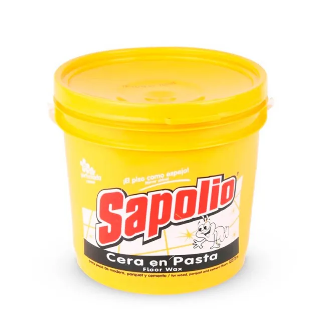 Cera en pasta Sapolio: Amarilla,Roja, Negra,Nutral